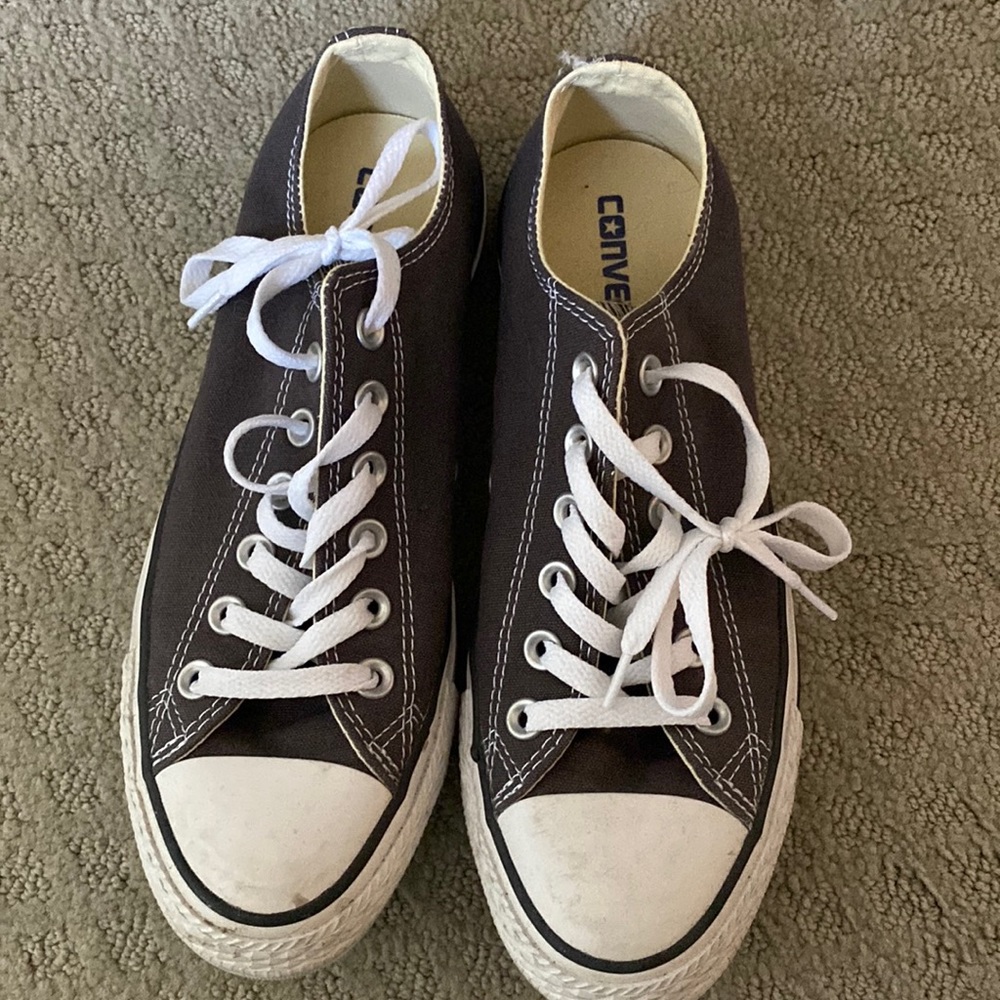 Gray Converse Womens size 8